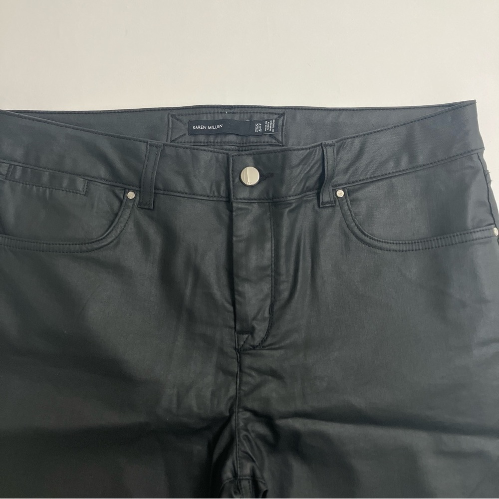 KAREN MILLEN oil slicked skinnies - Picture 3 of 6